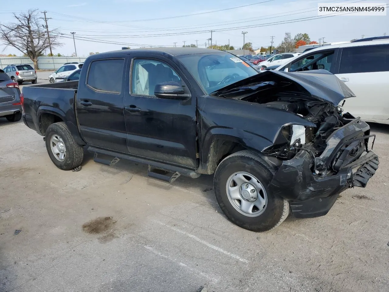 2022 Toyota Tacoma Double Cab VIN: 3TMCZ5AN5NM454999 Lot: 77737354