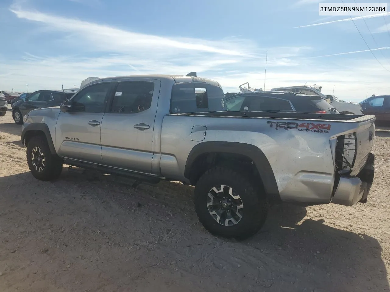 2022 Toyota Tacoma Double Cab VIN: 3TMDZ5BN9NM123684 Lot: 77833784