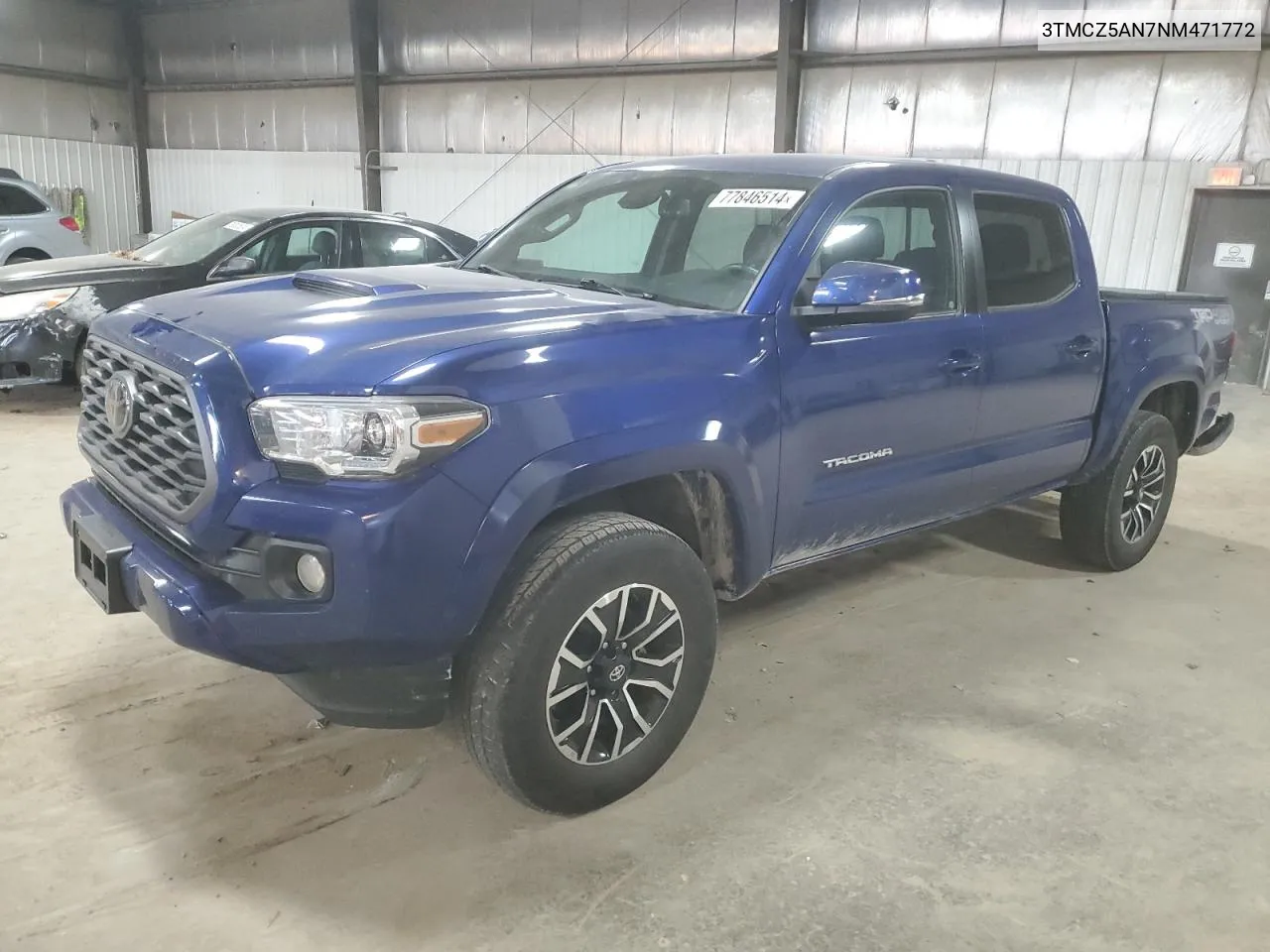 2022 Toyota Tacoma Double Cab VIN: 3TMCZ5AN7NM471772 Lot: 77846514