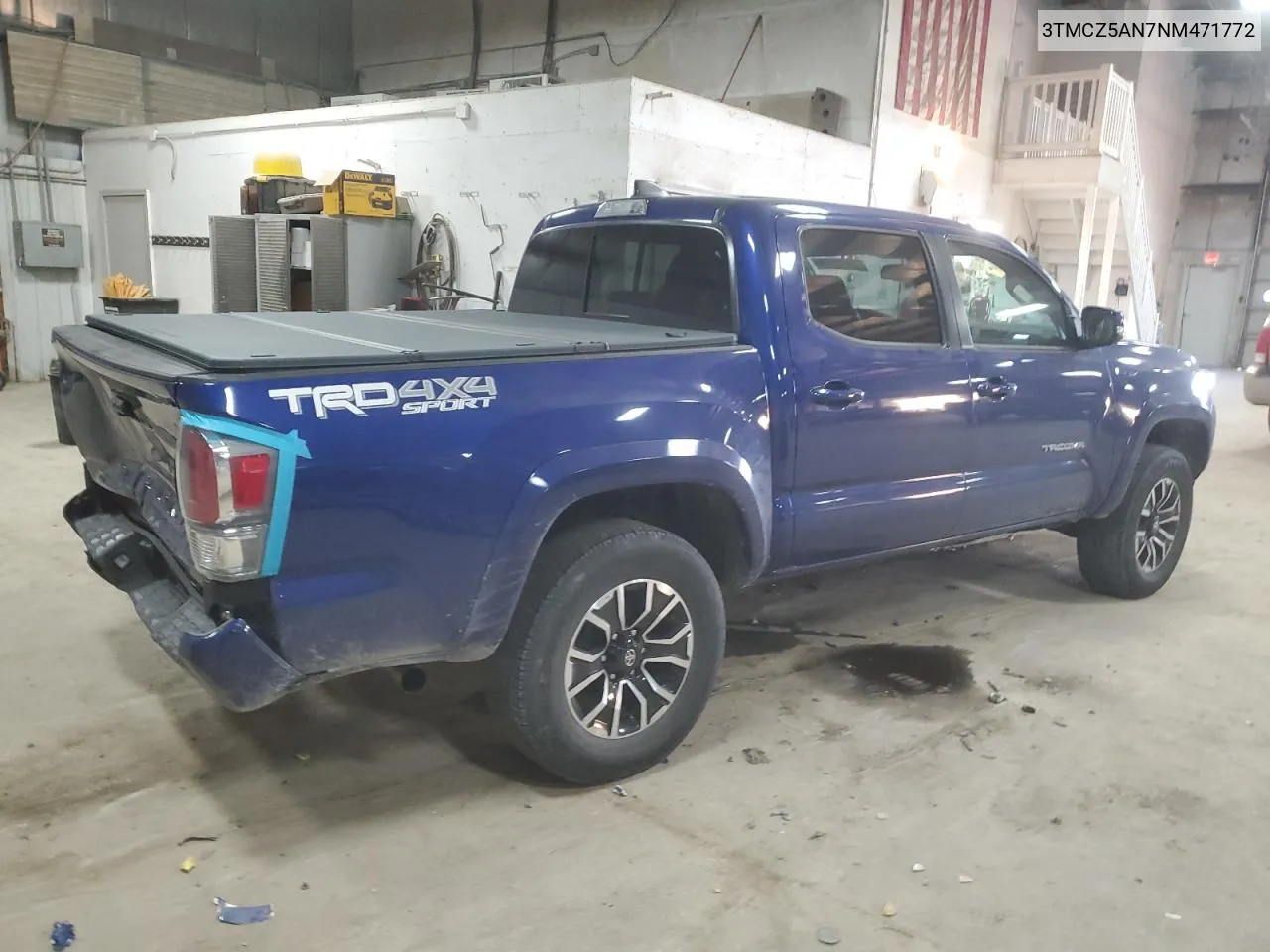 2022 Toyota Tacoma Double Cab VIN: 3TMCZ5AN7NM471772 Lot: 77846514