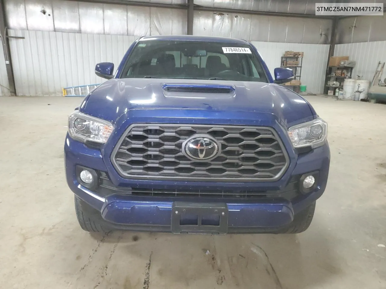 2022 Toyota Tacoma Double Cab VIN: 3TMCZ5AN7NM471772 Lot: 77846514