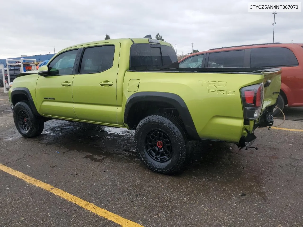 2022 Toyota Tacoma Double Cab VIN: 3TYCZ5AN4NT067073 Lot: 77996824