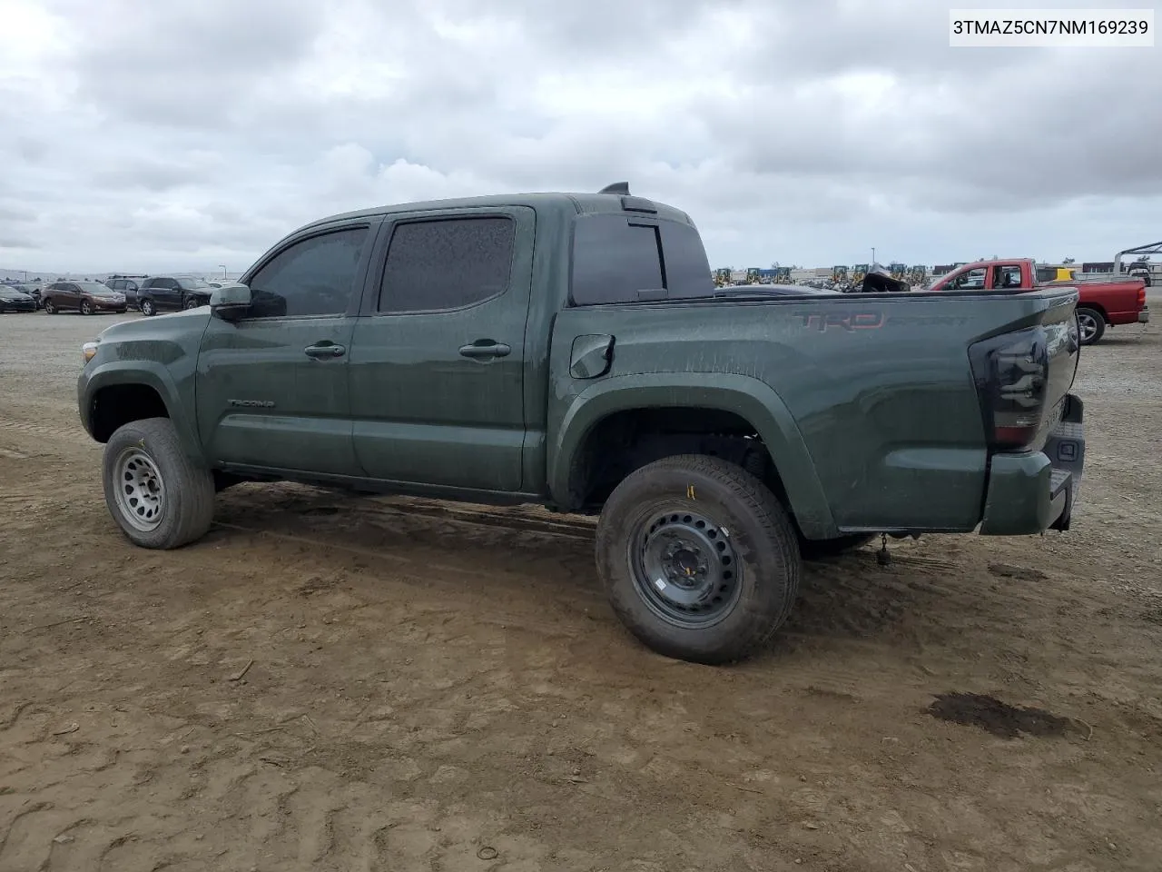 2022 Toyota Tacoma Double Cab VIN: 3TMAZ5CN7NM169239 Lot: 78070394