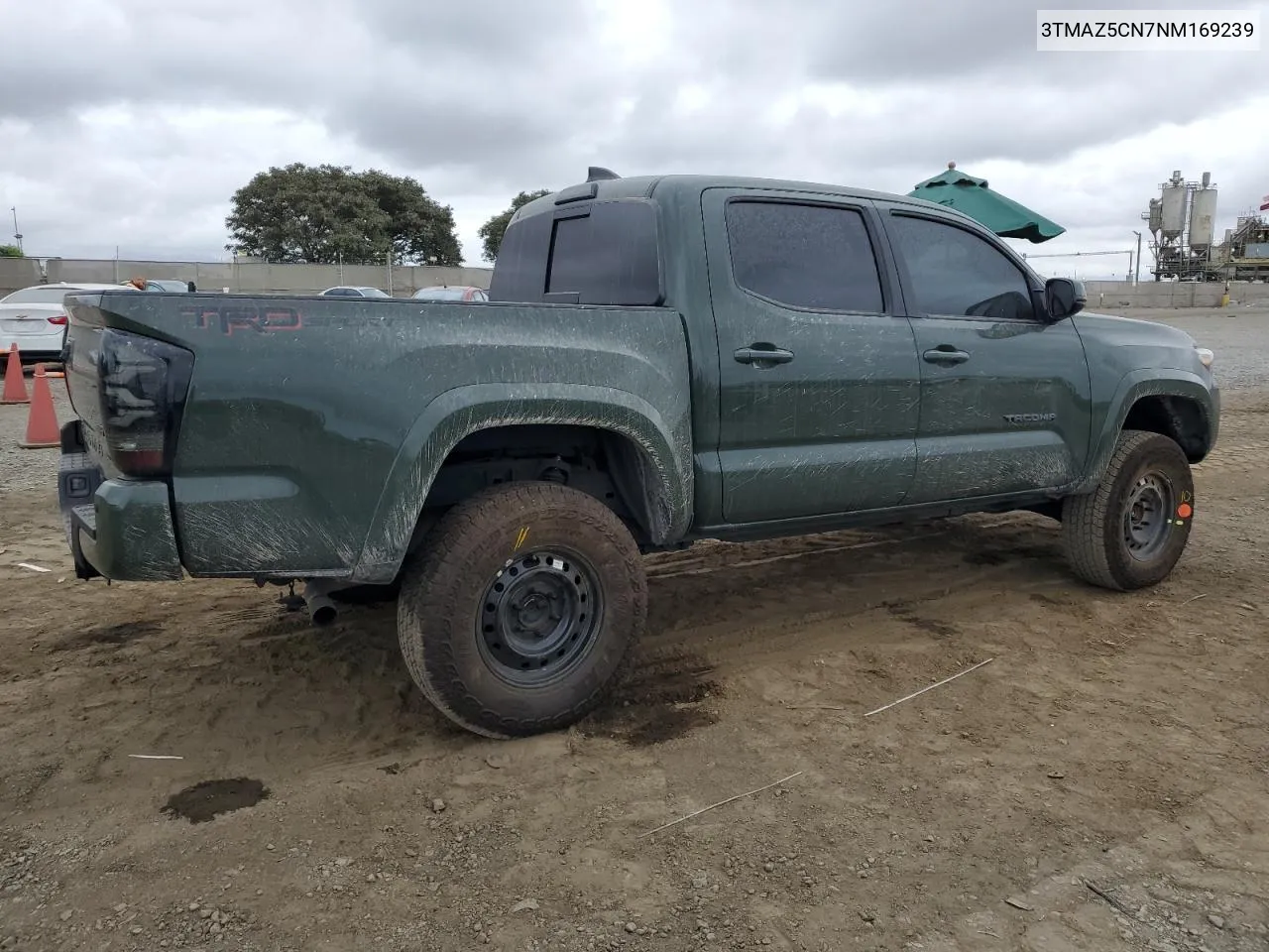 2022 Toyota Tacoma Double Cab VIN: 3TMAZ5CN7NM169239 Lot: 78070394