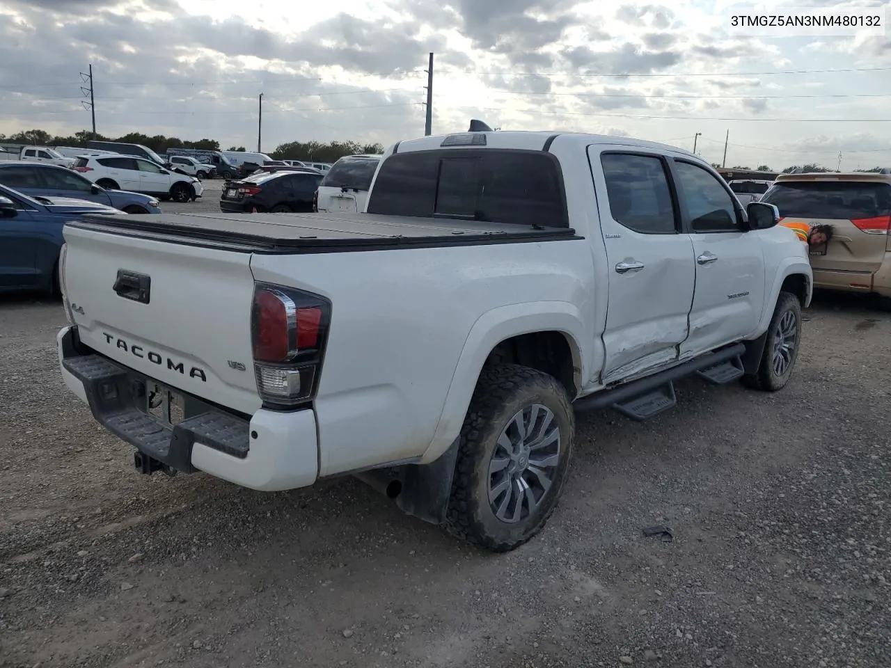 2022 Toyota Tacoma Double Cab VIN: 3TMGZ5AN3NM480132 Lot: 78194624