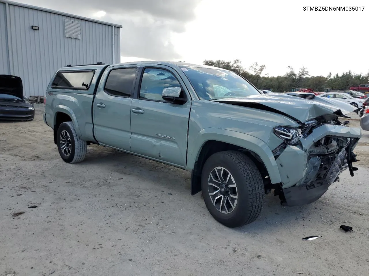 2022 Toyota Tacoma Double Cab VIN: 3TMBZ5DN6NM035017 Lot: 78368354