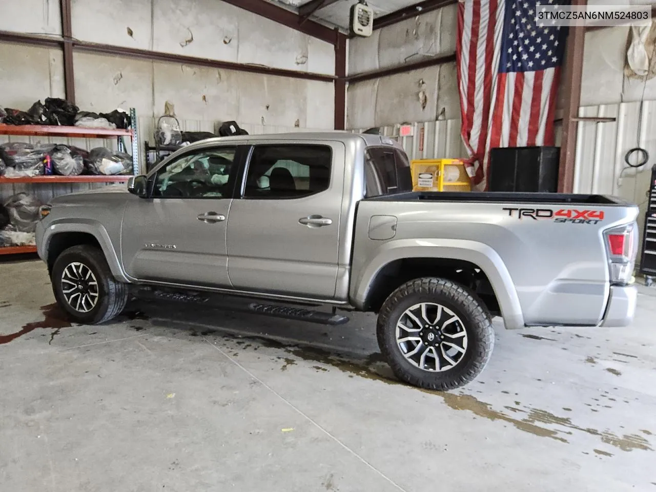 2022 Toyota Tacoma Double Cab VIN: 3TMCZ5AN6NM524803 Lot: 78438024