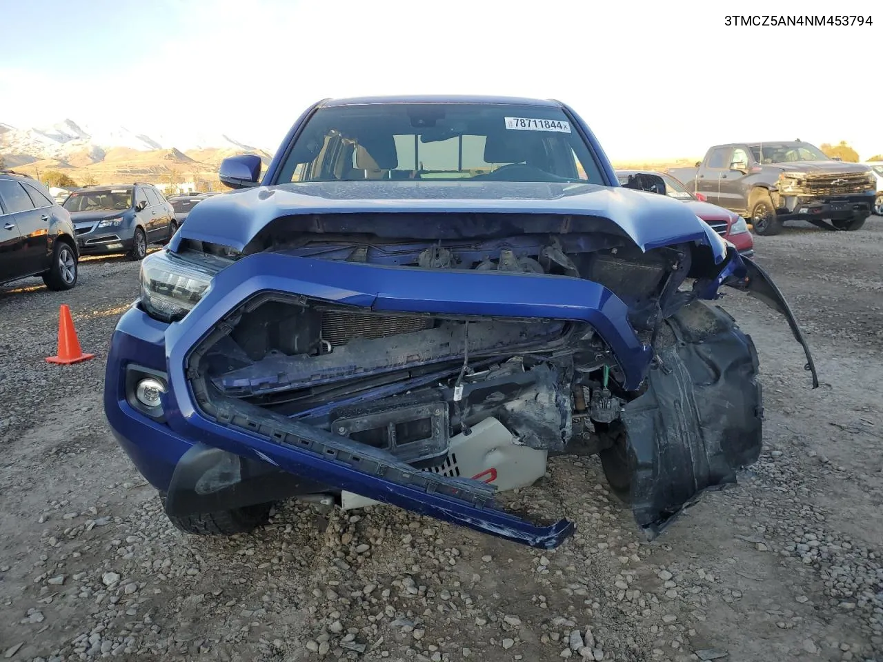 2022 Toyota Tacoma Double Cab VIN: 3TMCZ5AN4NM453794 Lot: 78711844