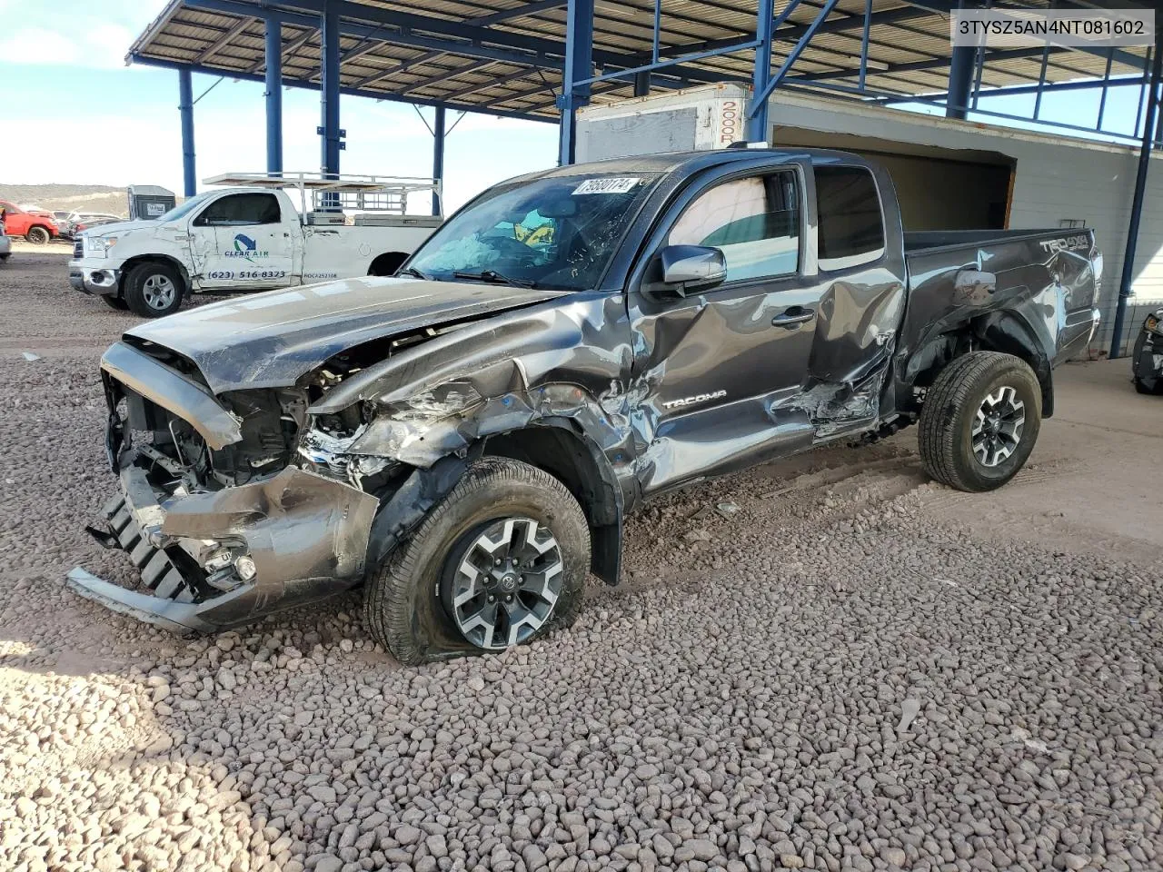 2022 Toyota Tacoma Access Cab VIN: 3TYSZ5AN4NT081602 Lot: 79580174