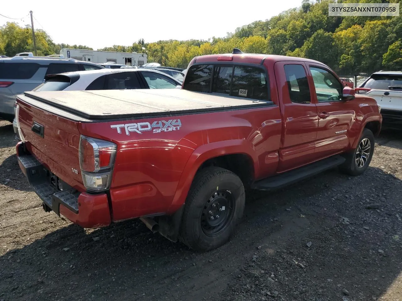 3TYSZ5ANXNT070958 2022 Toyota Tacoma Access Cab