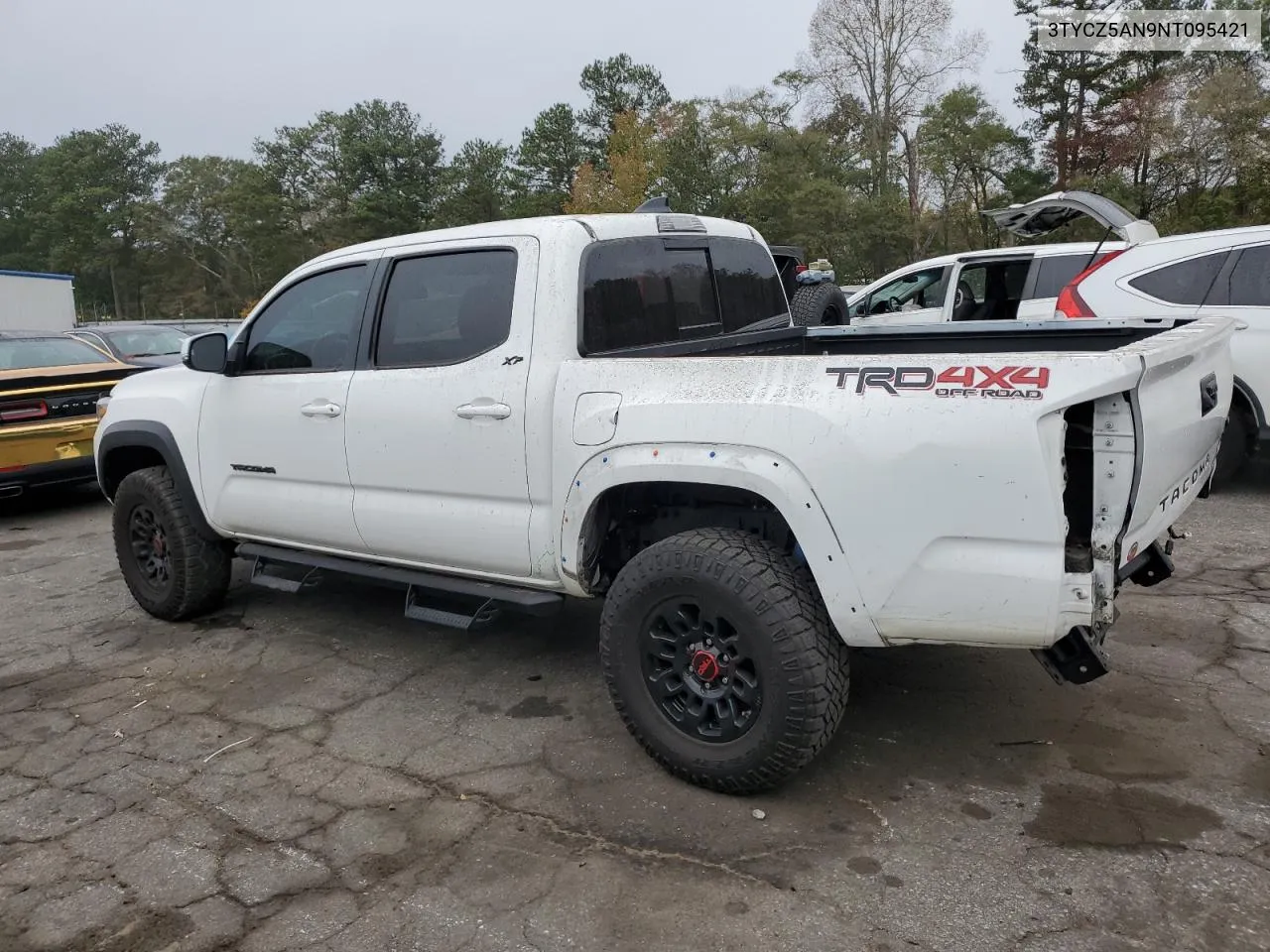 2022 Toyota Tacoma Double Cab VIN: 3TYCZ5AN9NT095421 Lot: 79869464