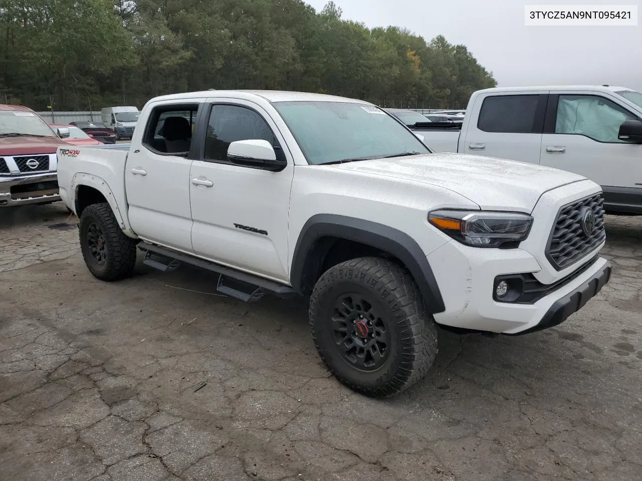 2022 Toyota Tacoma Double Cab VIN: 3TYCZ5AN9NT095421 Lot: 79869464