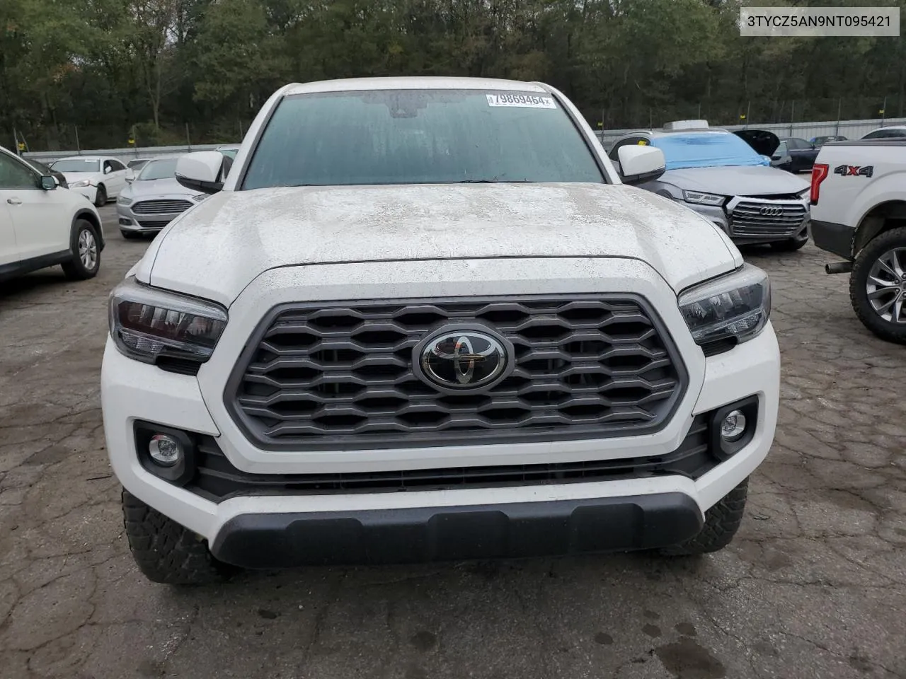 2022 Toyota Tacoma Double Cab VIN: 3TYCZ5AN9NT095421 Lot: 79869464