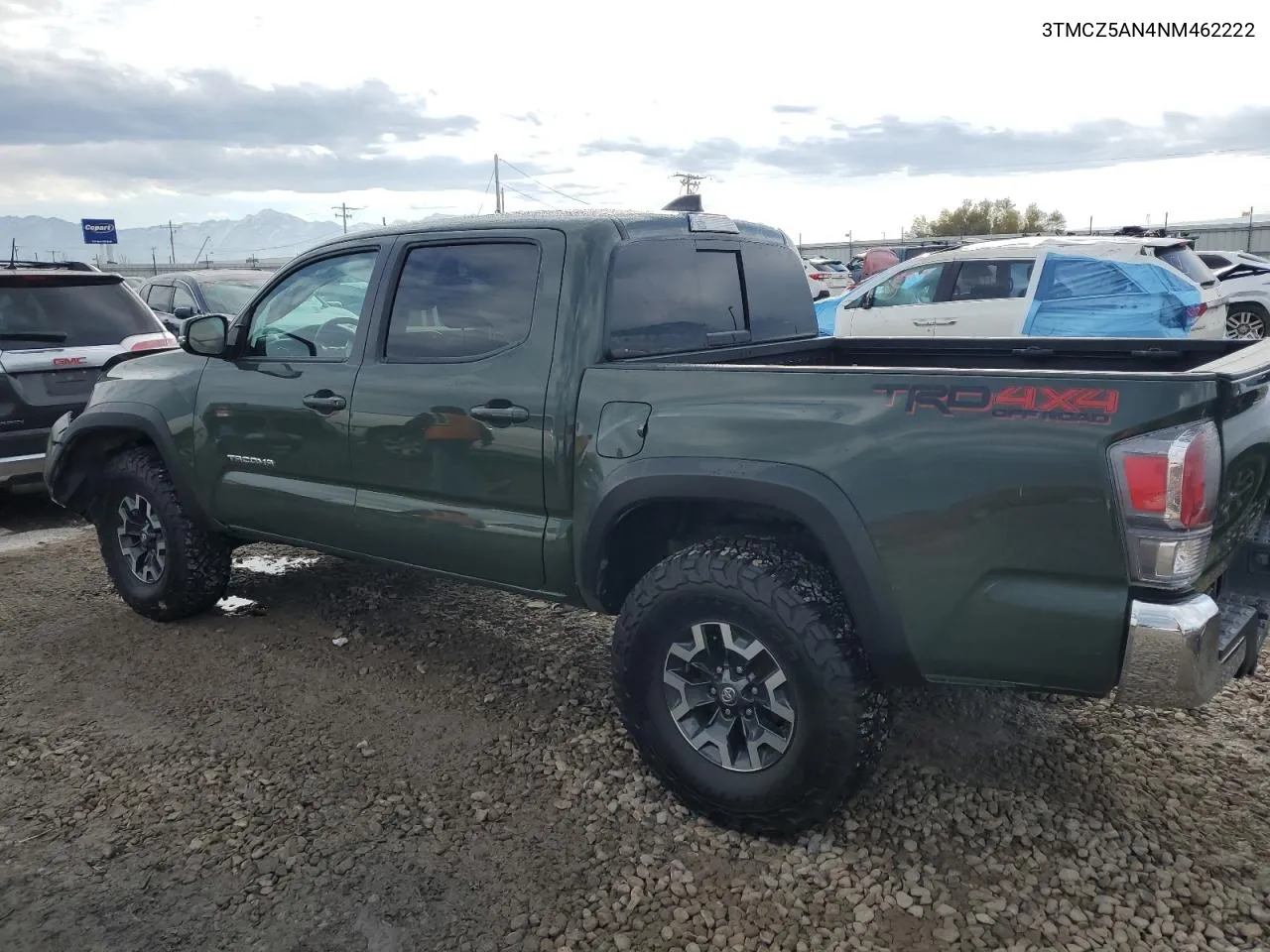 2022 Toyota Tacoma Double Cab VIN: 3TMCZ5AN4NM462222 Lot: 80886084