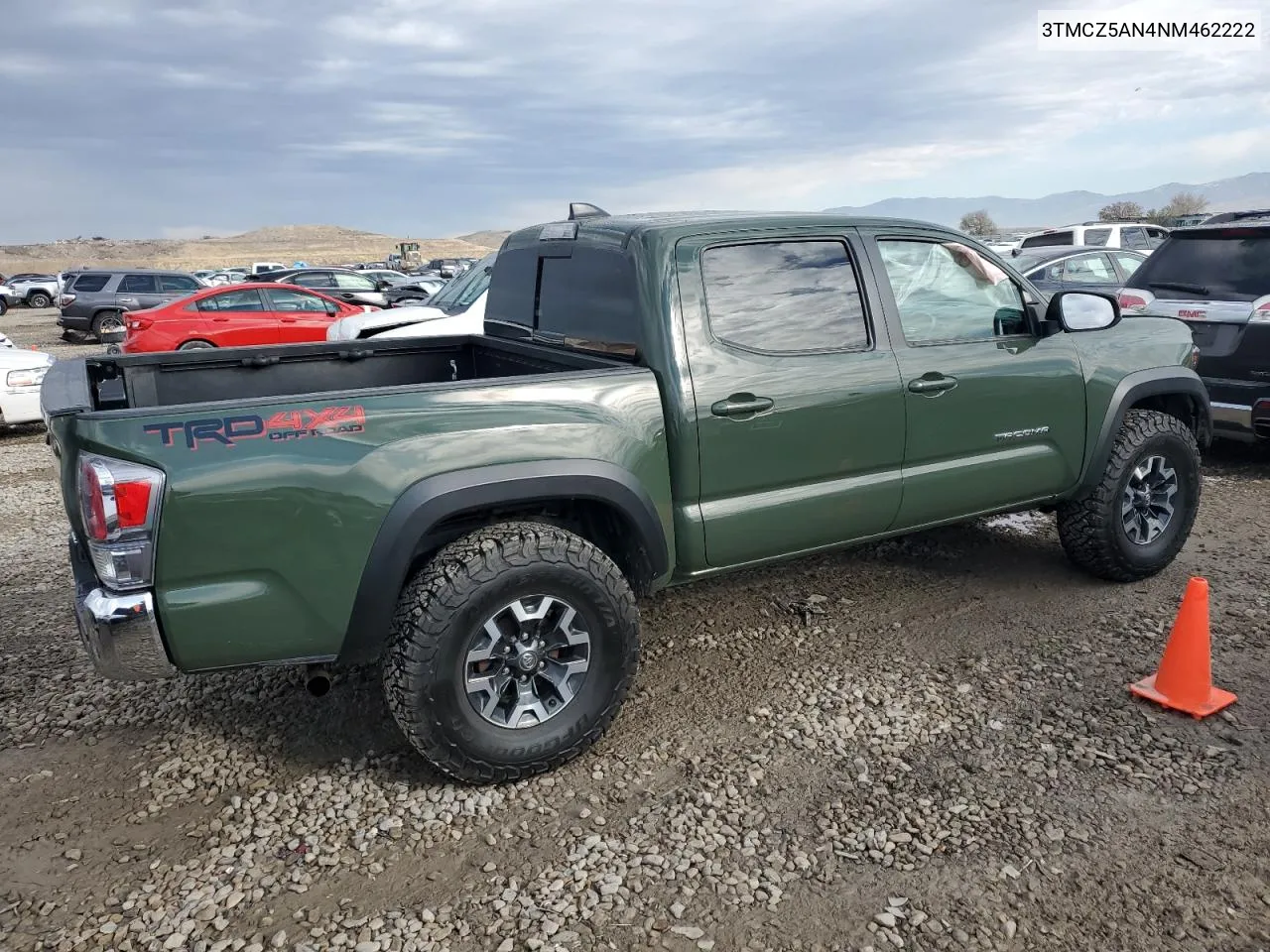 2022 Toyota Tacoma Double Cab VIN: 3TMCZ5AN4NM462222 Lot: 80886084