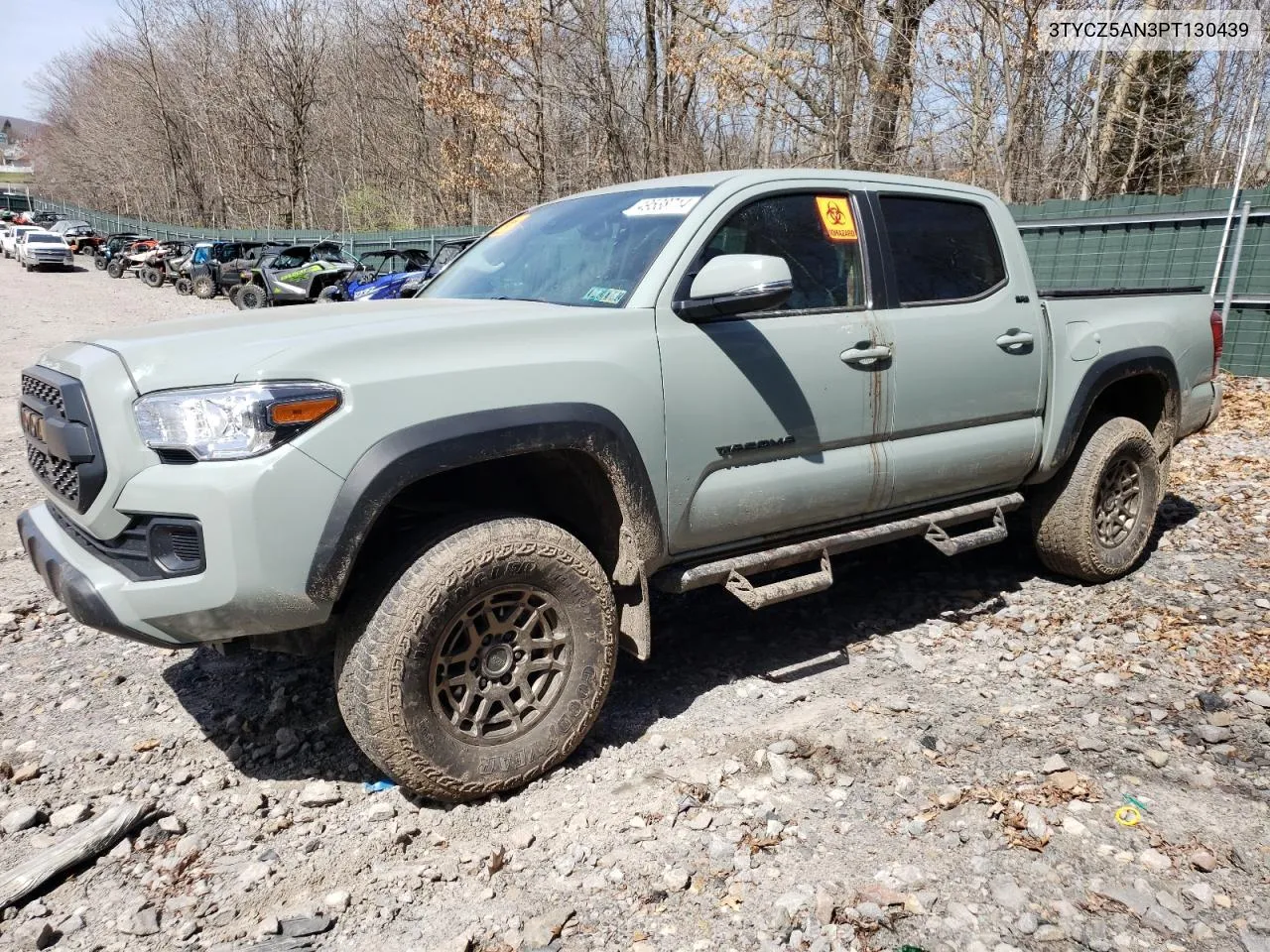 2023 Toyota Tacoma Double Cab VIN: 3TYCZ5AN3PT130439 Lot: 49538714