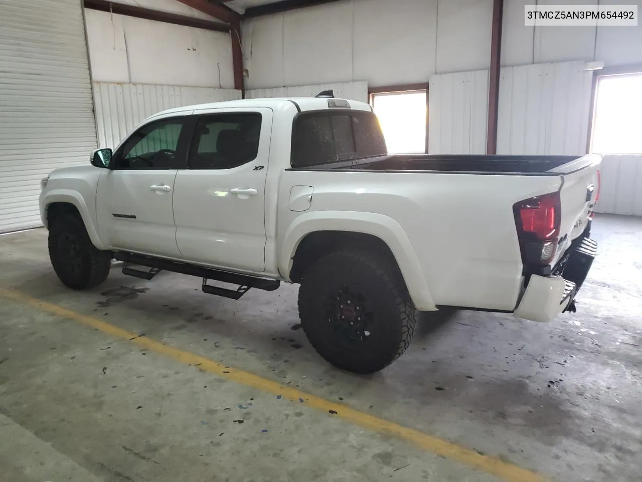 2023 Toyota Tacoma Double Cab VIN: 3TMCZ5AN3PM654492 Lot: 50734274