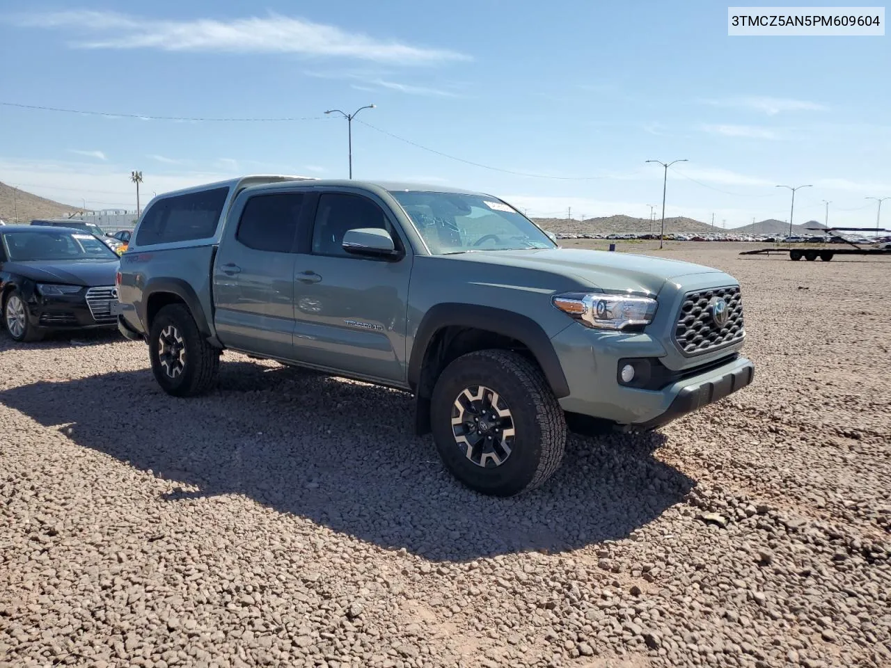 2023 Toyota Tacoma Double Cab VIN: 3TMCZ5AN5PM609604 Lot: 54646354