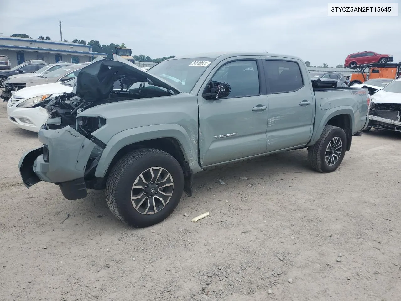 2023 Toyota Tacoma Double Cab VIN: 3TYCZ5AN2PT156451 Lot: 54819874