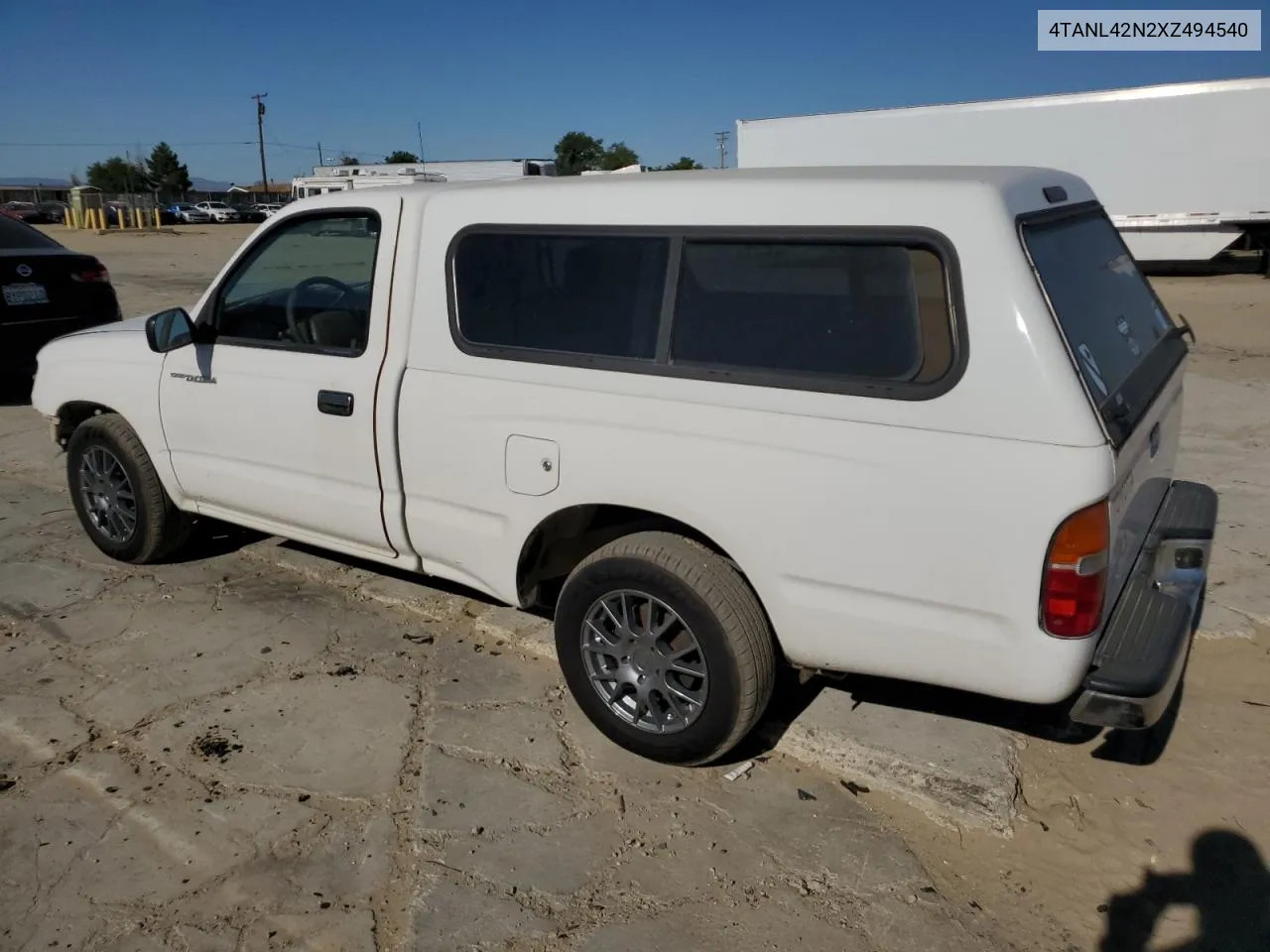 1999 Toyota Tacoma VIN: 4TANL42N2XZ494540 Lot: 57147884