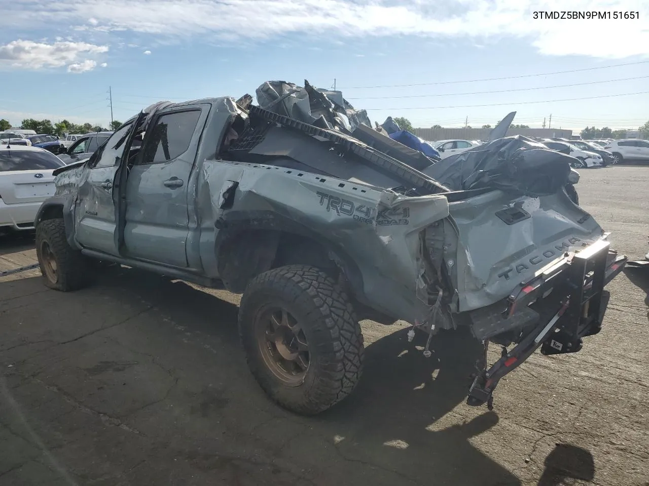 2023 Toyota Tacoma Double Cab VIN: 3TMDZ5BN9PM151651 Lot: 57529744