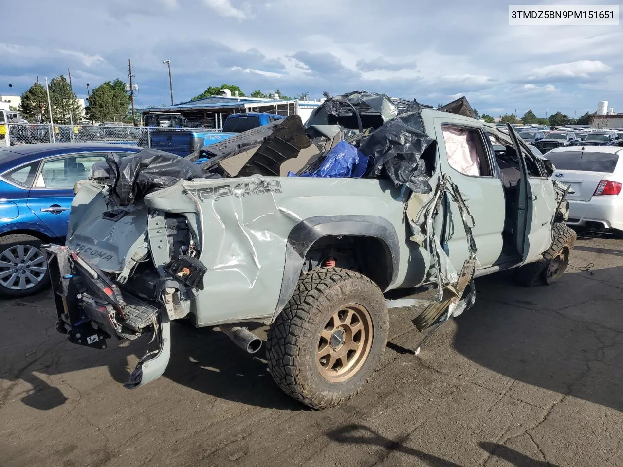 2023 Toyota Tacoma Double Cab VIN: 3TMDZ5BN9PM151651 Lot: 57529744