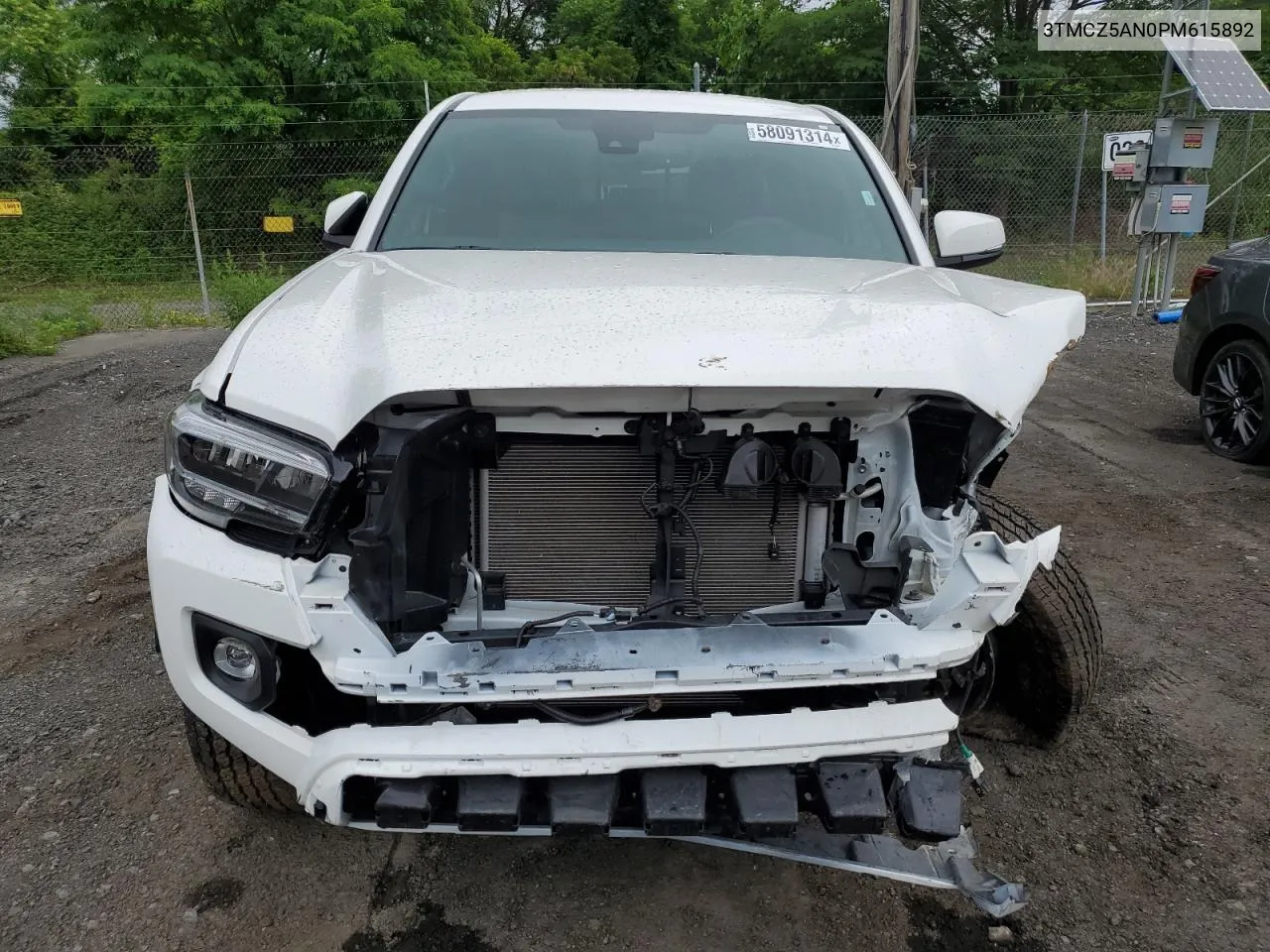 2023 Toyota Tacoma Double Cab VIN: 3TMCZ5AN0PM615892 Lot: 58091314