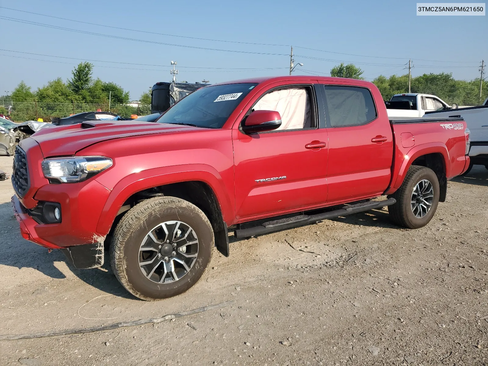 2023 Toyota Tacoma Double Cab VIN: 3TMCZ5AN6PM621650 Lot: 59327744