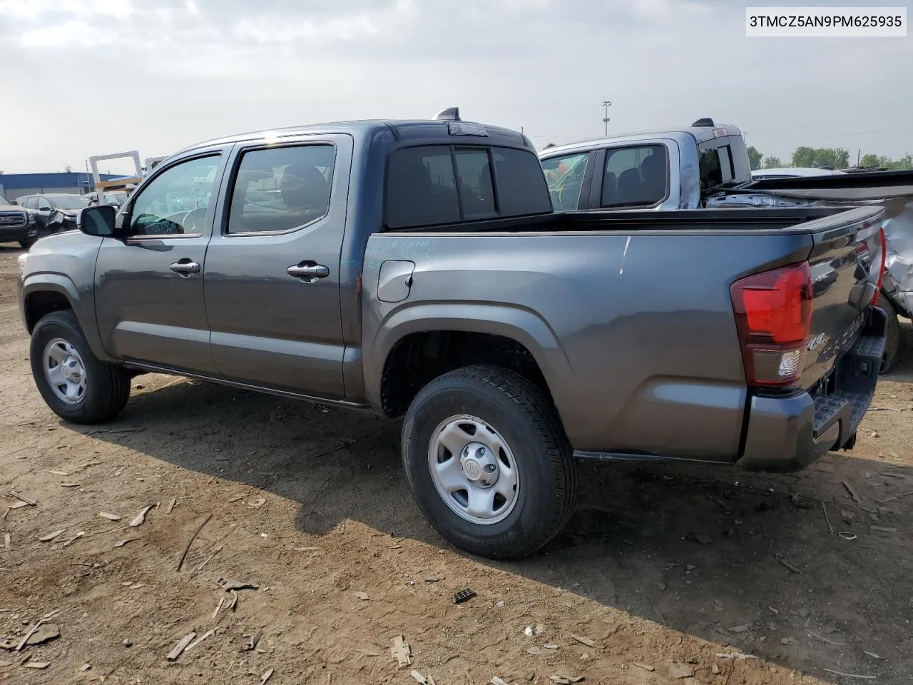 2023 Toyota Tacoma Double Cab VIN: 3TMCZ5AN9PM625935 Lot: 59574434