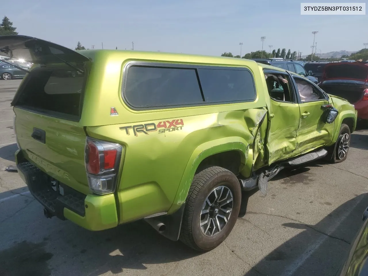 2023 Toyota Tacoma Double Cab VIN: 3TYDZ5BN3PT031512 Lot: 59691894