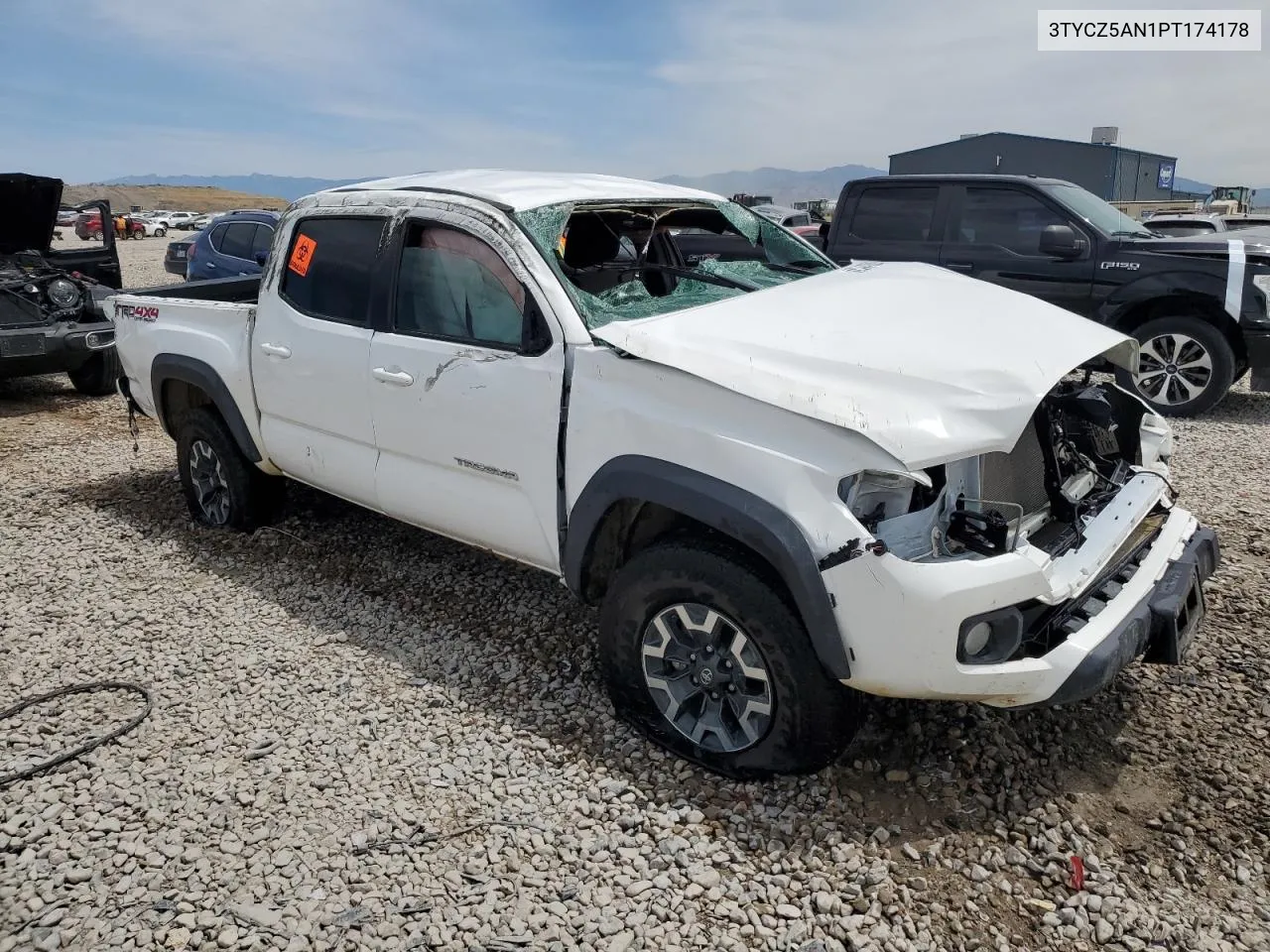 2023 Toyota Tacoma Double Cab VIN: 3TYCZ5AN1PT174178 Lot: 59929064