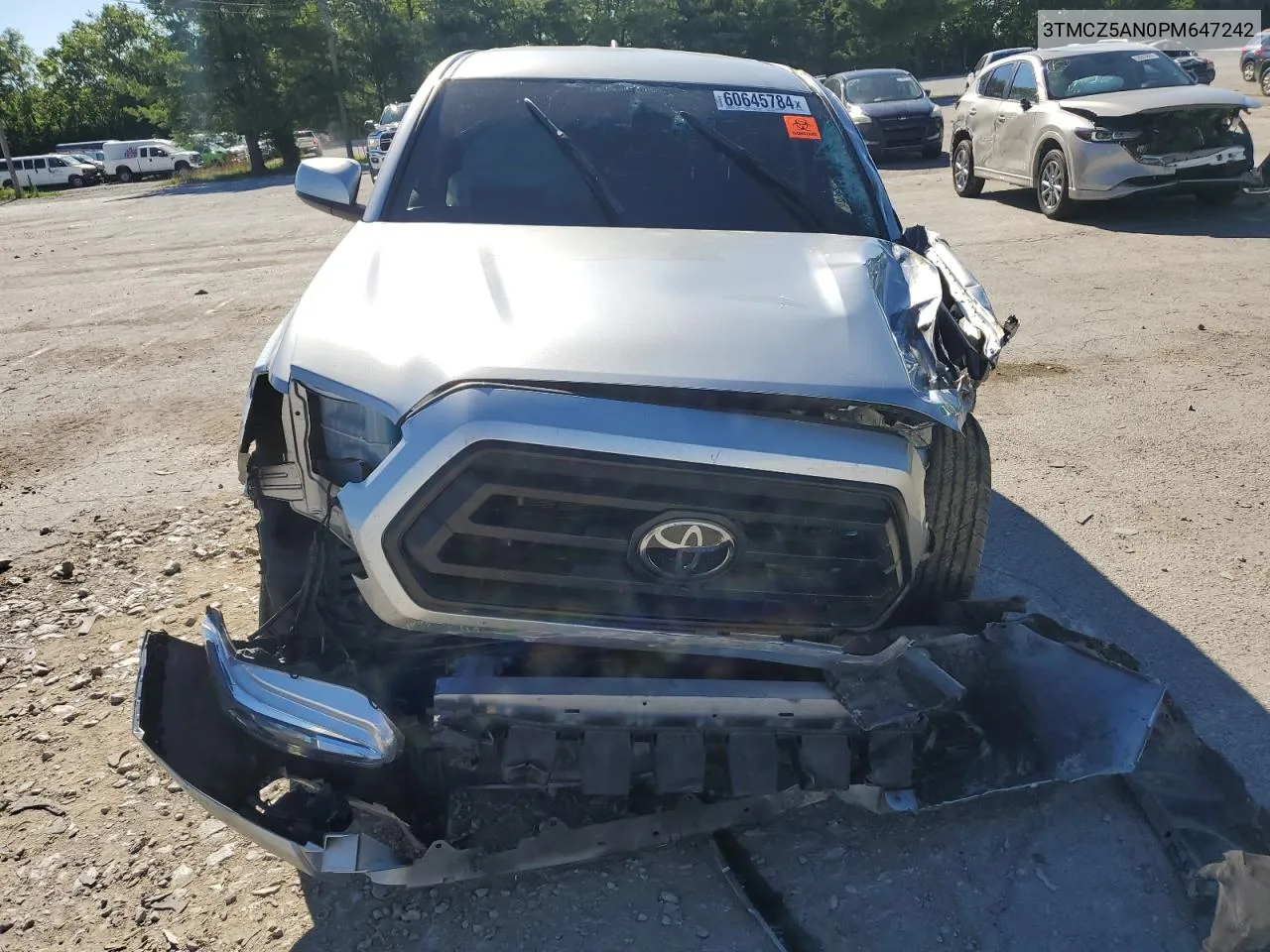 2023 Toyota Tacoma Double Cab VIN: 3TMCZ5AN0PM647242 Lot: 60645784