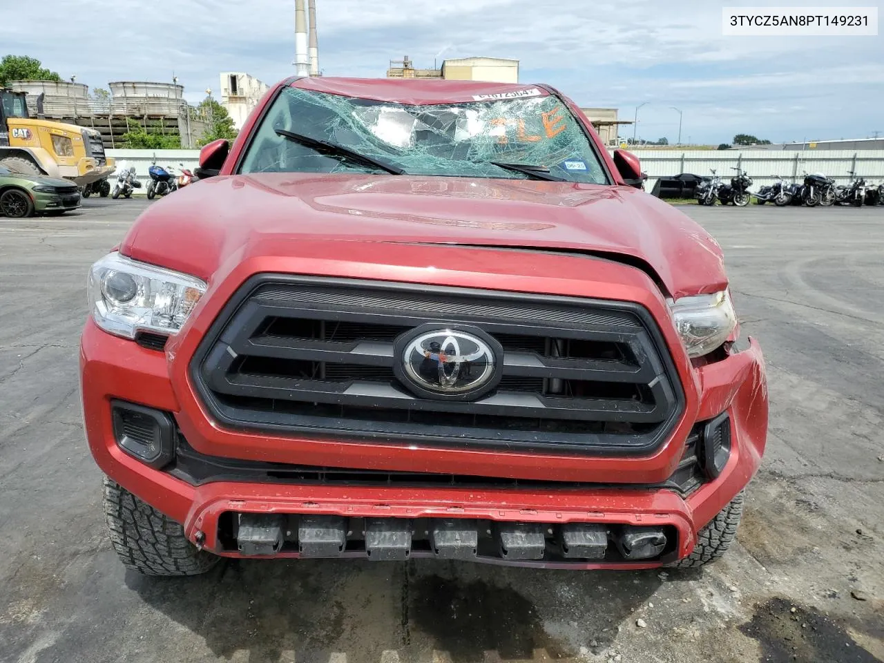 2023 Toyota Tacoma Double Cab VIN: 3TYCZ5AN8PT149231 Lot: 61672564