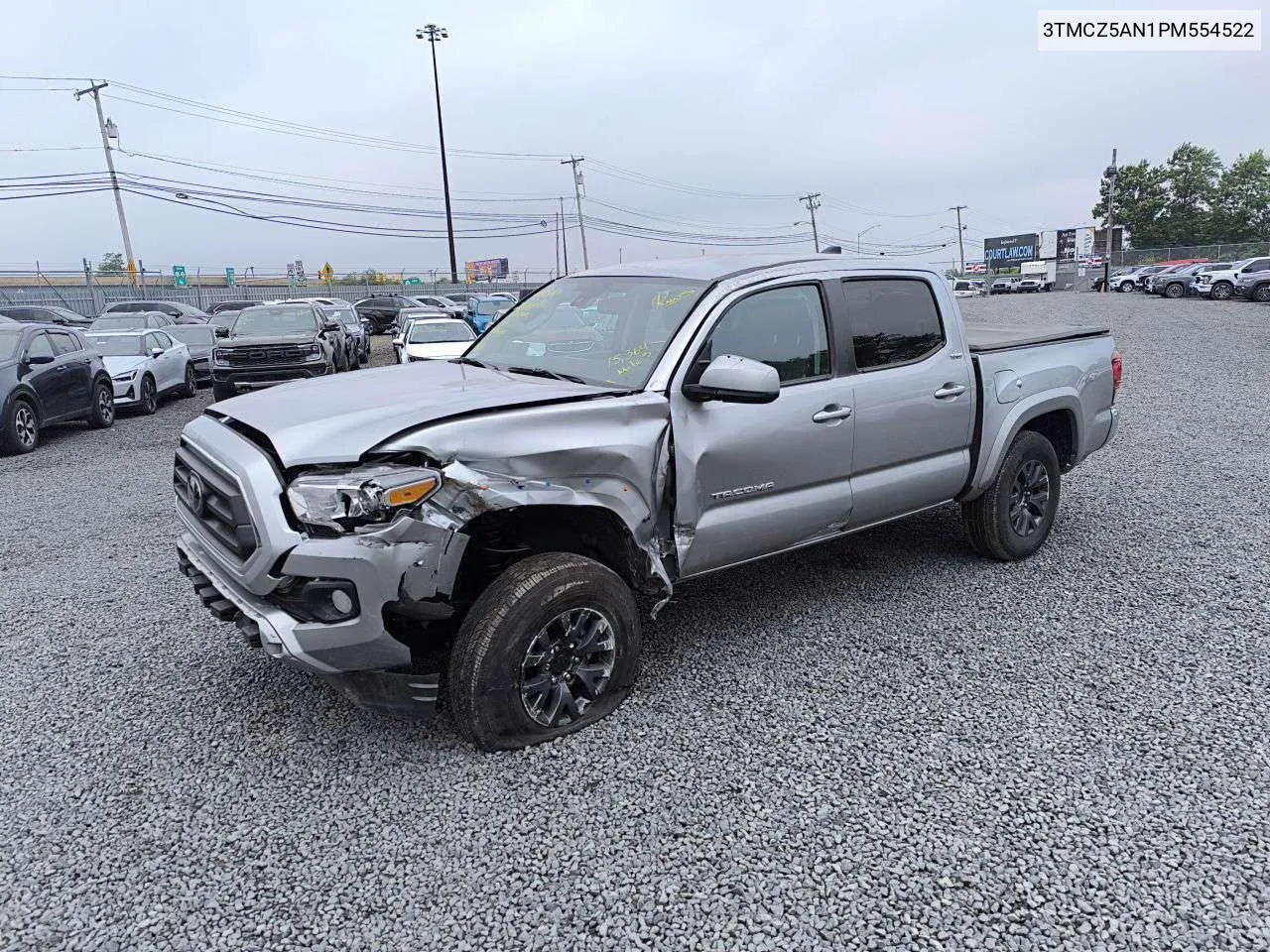 2023 Toyota Tacoma Double Cab VIN: 3TMCZ5AN1PM554522 Lot: 61886644