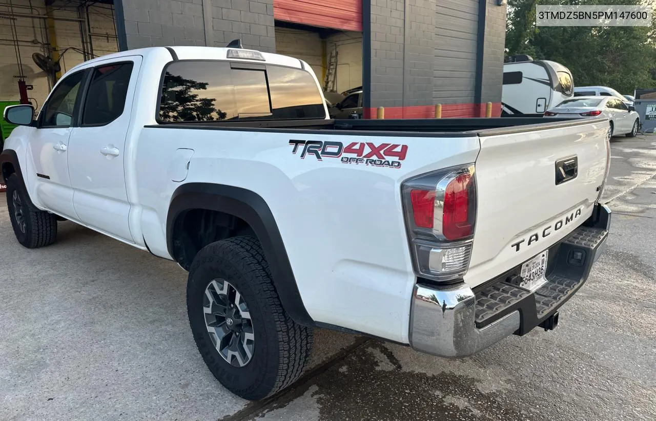 2023 Toyota Tacoma Double Cab VIN: 3TMDZ5BN5PM147600 Lot: 62151504