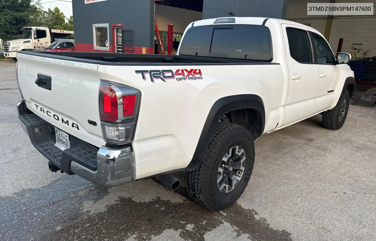 2023 Toyota Tacoma Double Cab VIN: 3TMDZ5BN5PM147600 Lot: 62151504