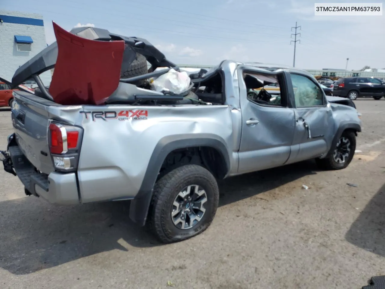 2023 Toyota Tacoma Double Cab VIN: 3TMCZ5AN1PM637593 Lot: 62492674