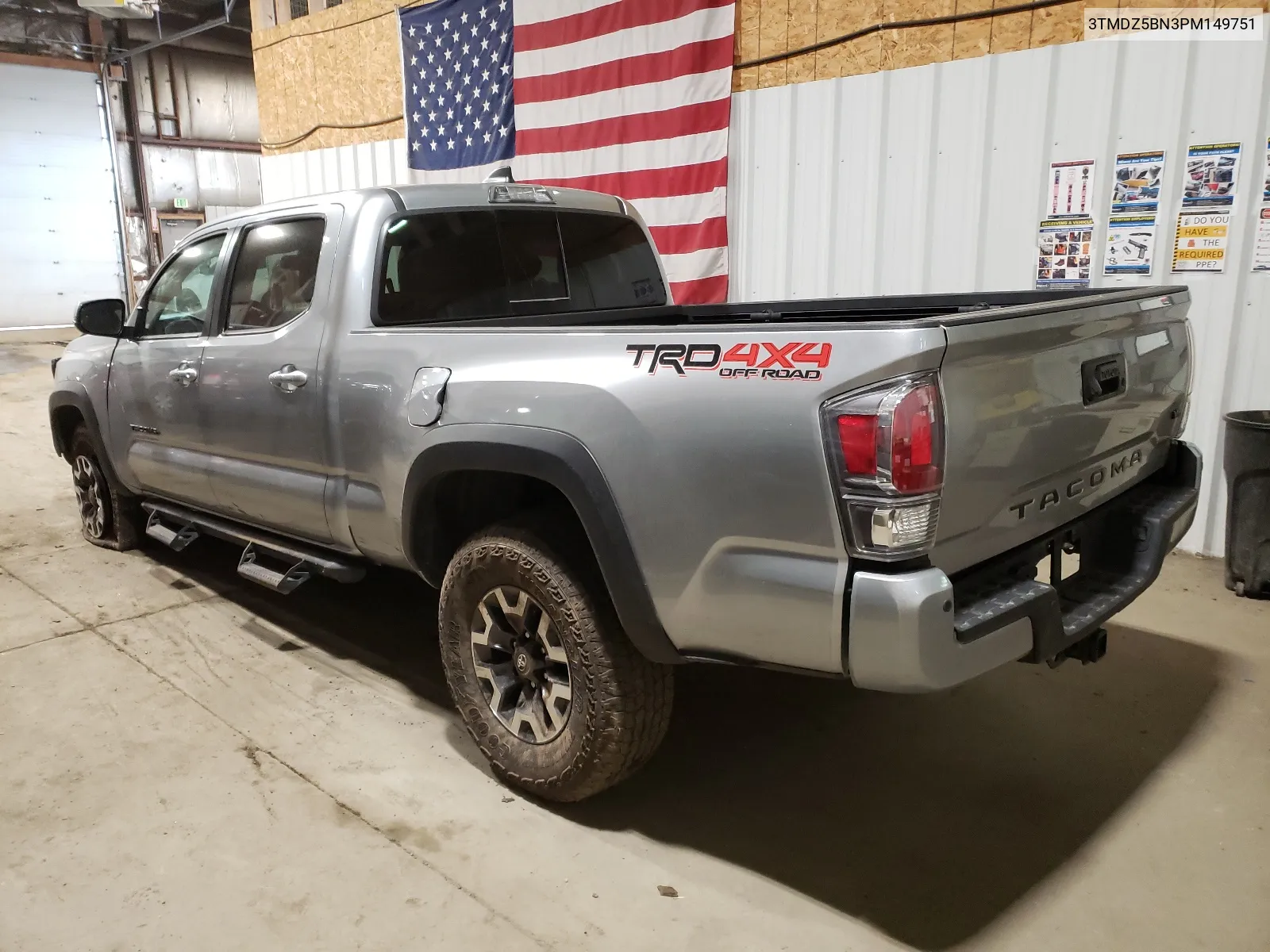 2023 Toyota Tacoma Double Cab VIN: 3TMDZ5BN3PM149751 Lot: 62528044