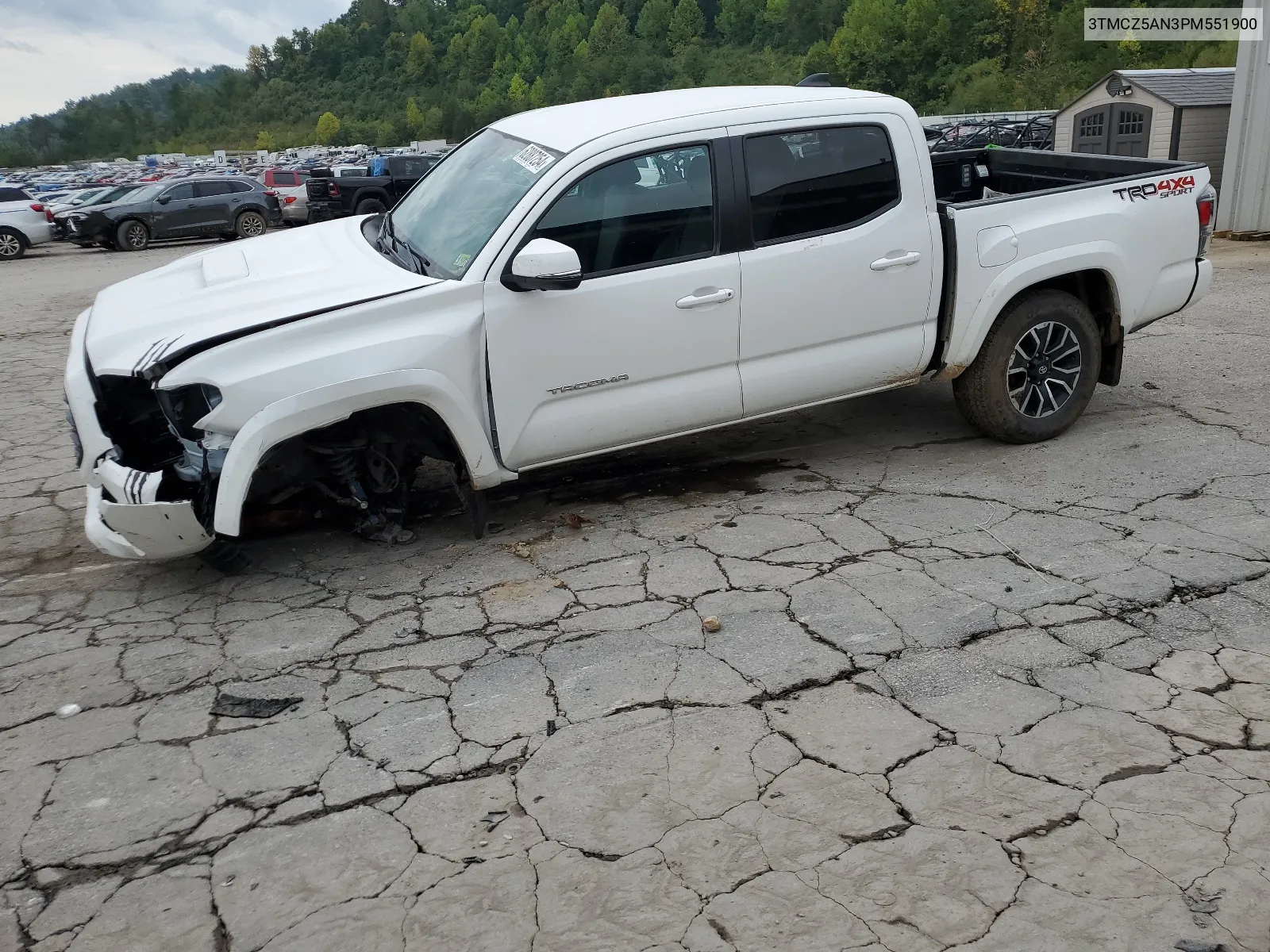 2023 Toyota Tacoma Double Cab VIN: 3TMCZ5AN3PM551900 Lot: 62887254