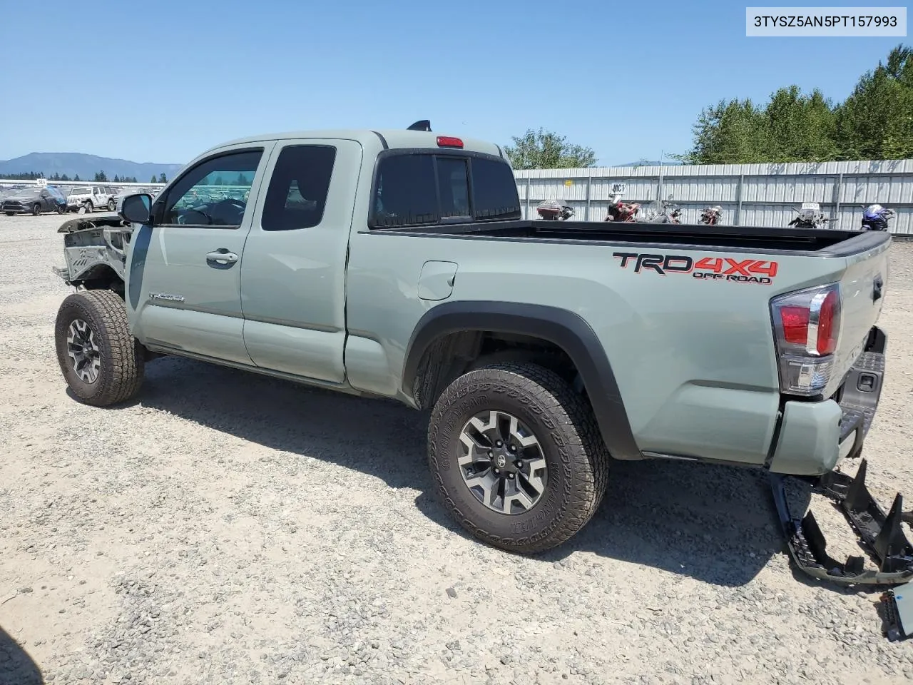 2023 Toyota Tacoma Access Cab VIN: 3TYSZ5AN5PT157993 Lot: 62934734