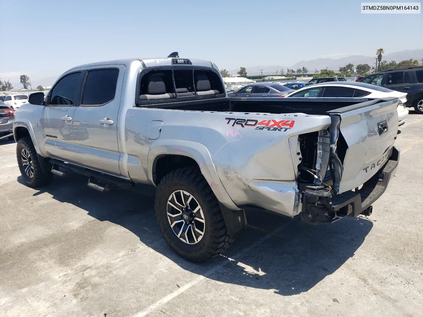 2023 Toyota Tacoma Double Cab VIN: 3TMDZ5BN0PM164143 Lot: 63719104