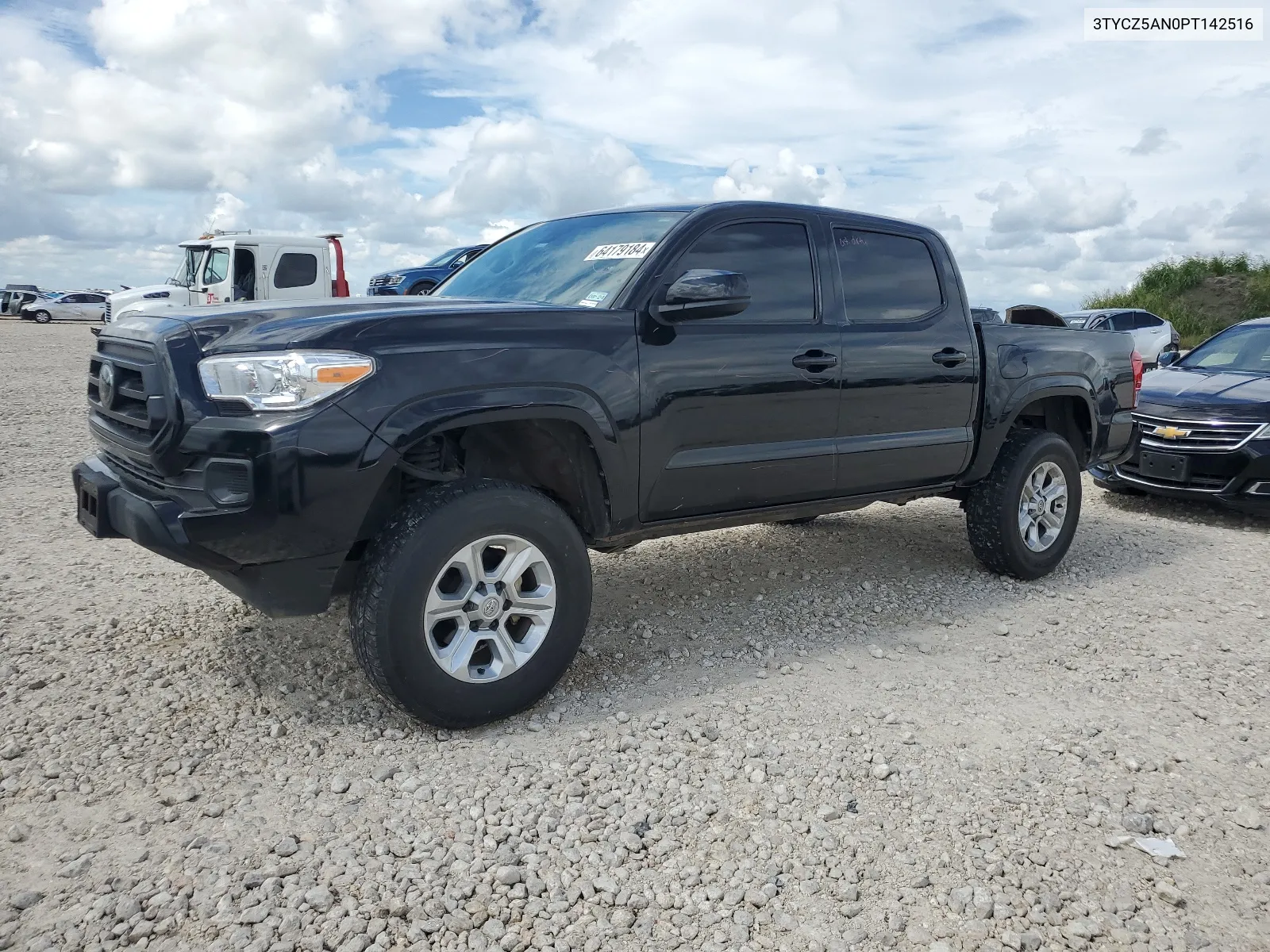 2023 Toyota Tacoma Double Cab VIN: 3TYCZ5AN0PT142516 Lot: 64179184