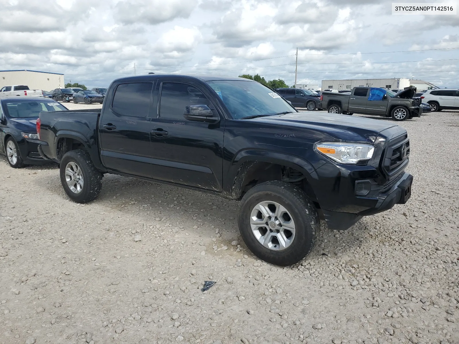 2023 Toyota Tacoma Double Cab VIN: 3TYCZ5AN0PT142516 Lot: 64179184