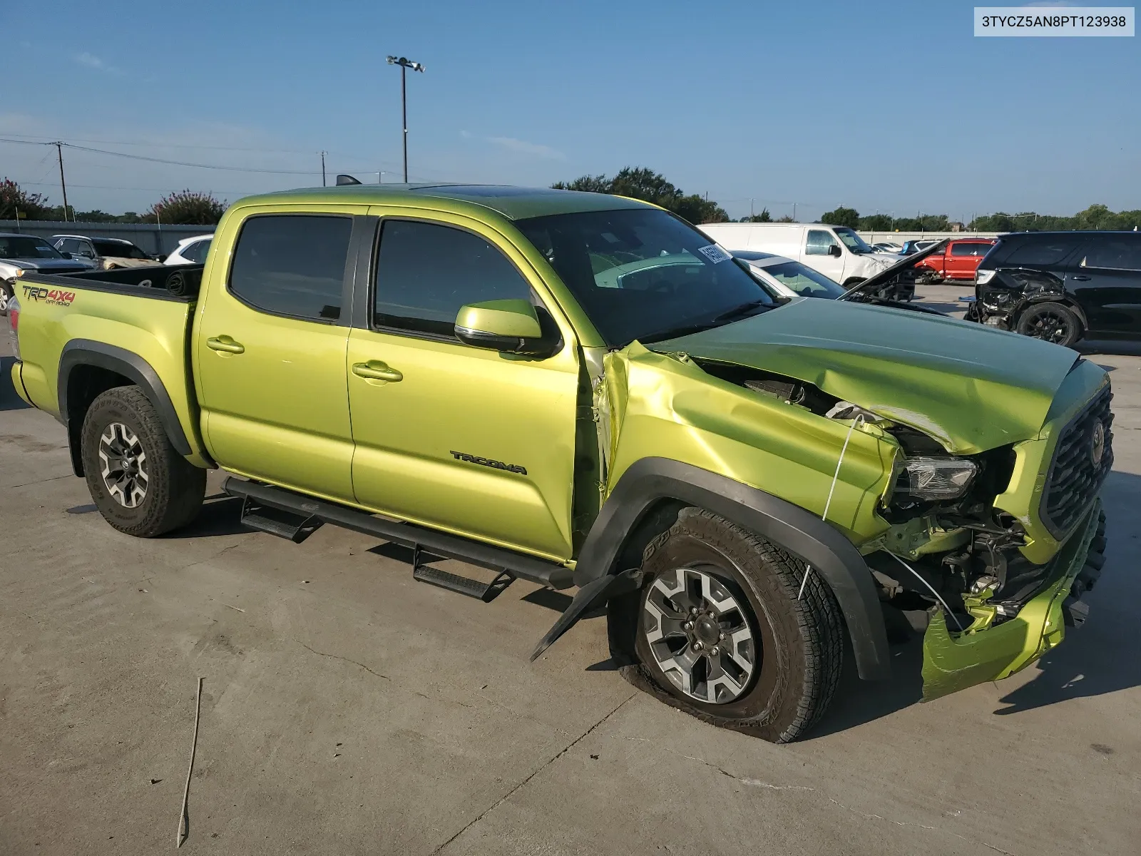 2023 Toyota Tacoma Double Cab VIN: 3TYCZ5AN8PT123938 Lot: 64553114