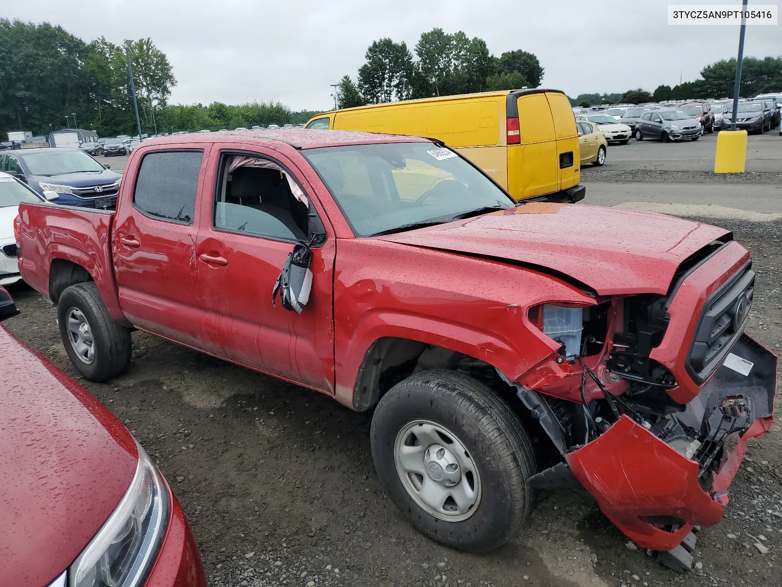 2023 Toyota Tacoma Double Cab VIN: 3TYCZ5AN9PT105416 Lot: 64969234