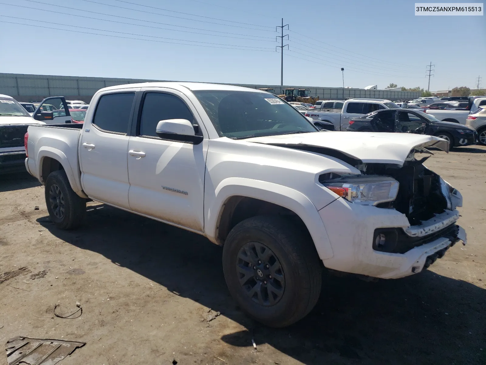 2023 Toyota Tacoma Double Cab VIN: 3TMCZ5ANXPM615513 Lot: 65383454