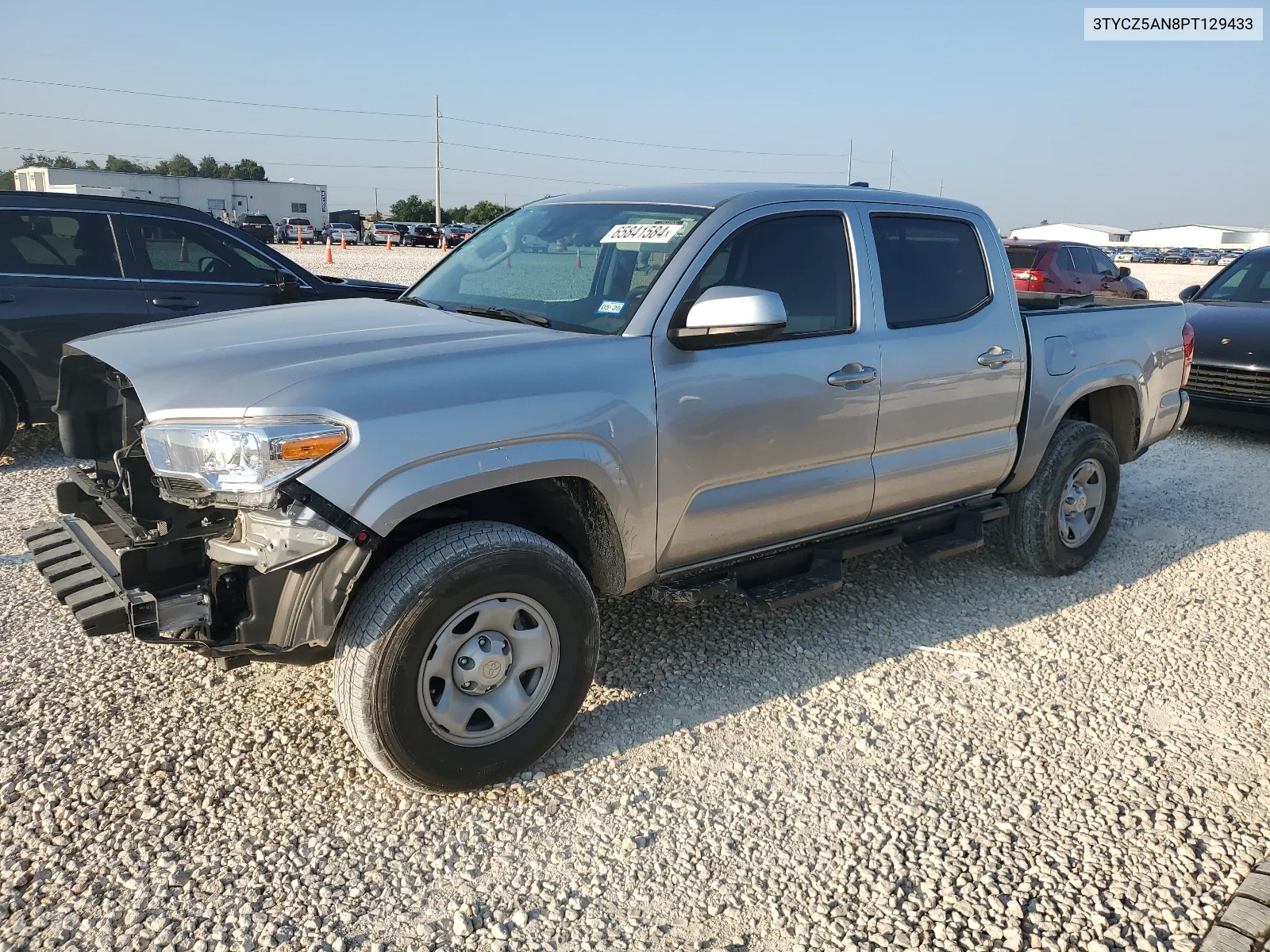 2023 Toyota Tacoma Double Cab VIN: 3TYCZ5AN8PT129433 Lot: 70618764