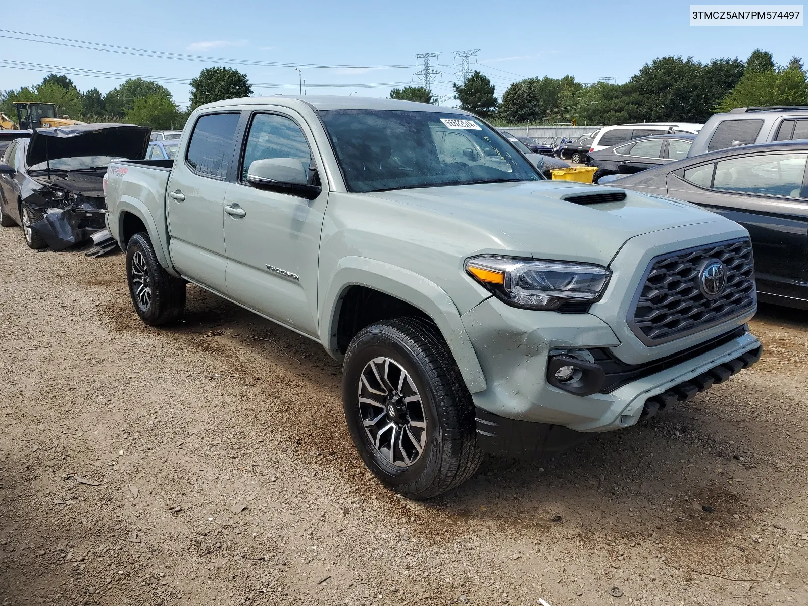 2023 Toyota Tacoma Double Cab VIN: 3TMCZ5AN7PM574497 Lot: 66622514