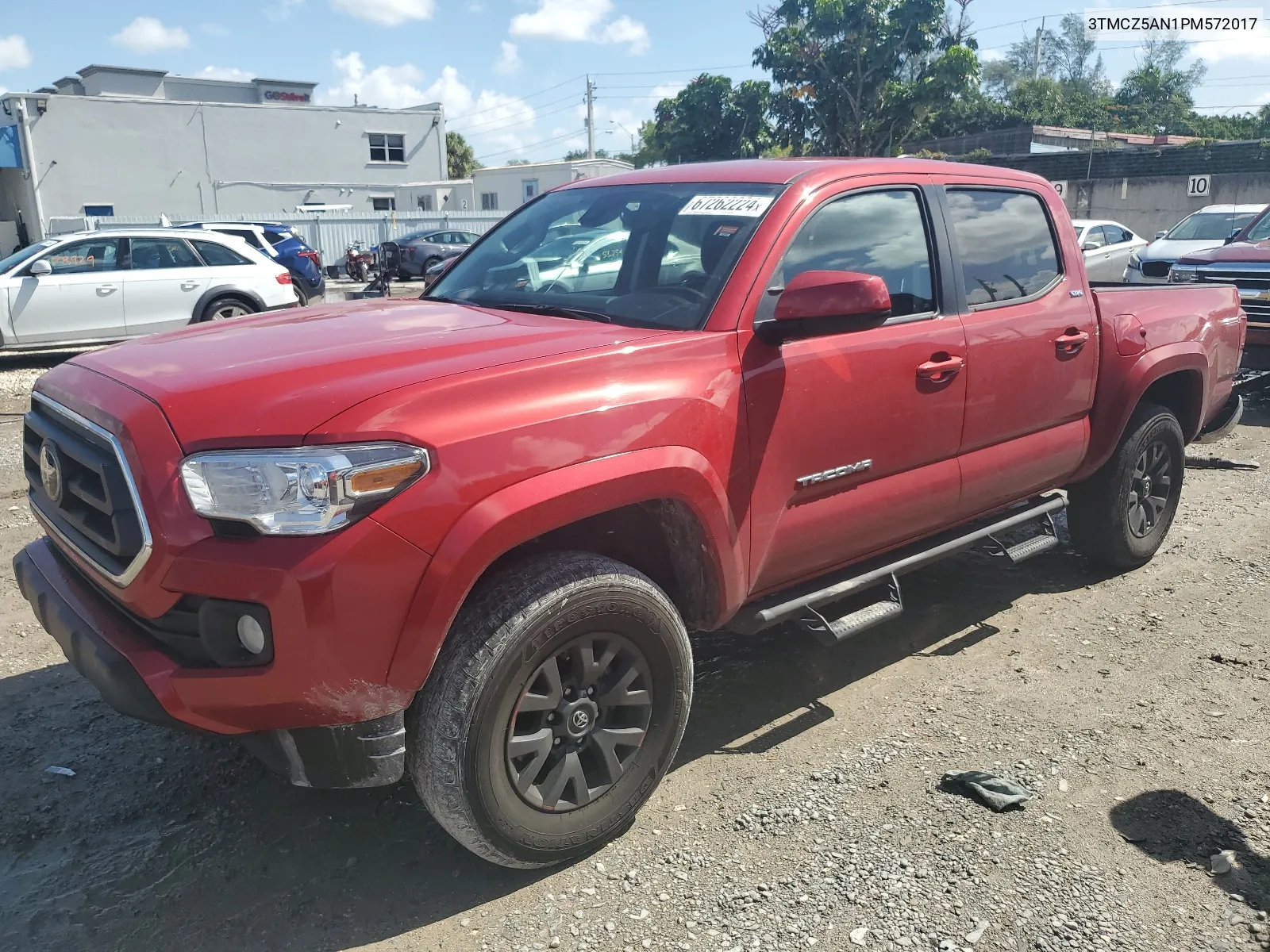 2023 Toyota Tacoma Double Cab VIN: 3TMCZ5AN1PM572017 Lot: 67262224