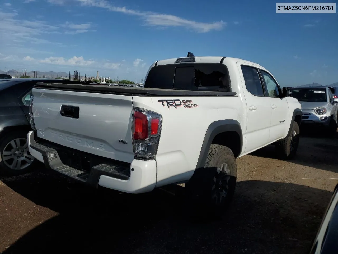 2023 Toyota Tacoma Double Cab VIN: 3TMAZ5CN6PM216781 Lot: 67495744